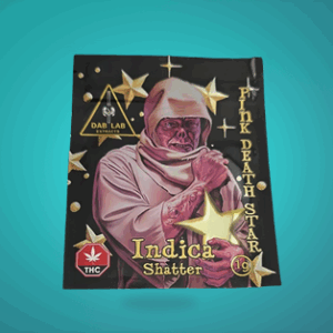 Dr Dab 1G shatter Pink death star